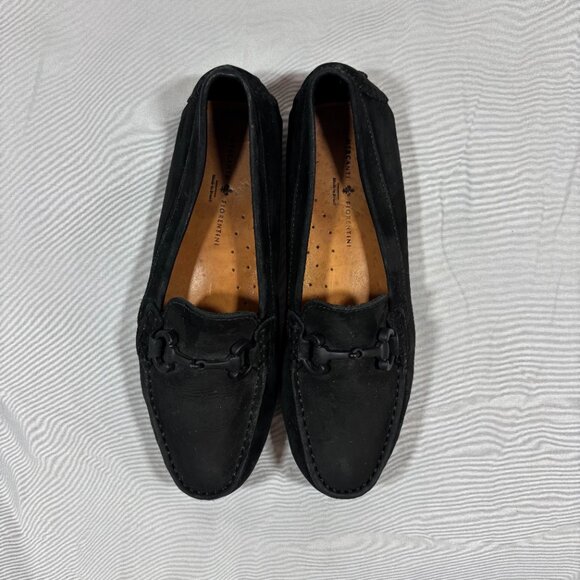 Mercanti Fiorentini Black Driving Moccasin Horse Bit Loafer Shoe Size 6 - Picture 2 of 8